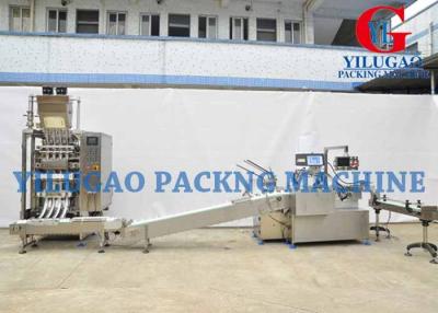 China Automatic Plastic 3 Side Sealing Bag Grain Packaging Machine Line 3 Phases for sale