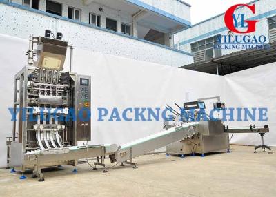 China Pneumatic / Electric Liquid Stick Packaging Line Equipment 380V / 50HZ for sale