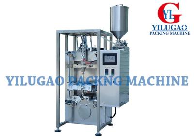 China 304 SS Multiline Packing Machine Mitsubishi PLC Control Round Corner Bag for sale