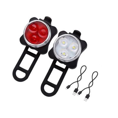 China USB Rechargeable Red Led Bike Safety Light BIK-BACK01 for sale