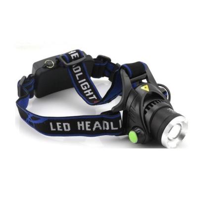 China Camping High Power 2x18650 CREE10w Rechargeable xml T6 Led Headlight Zoomable for sale