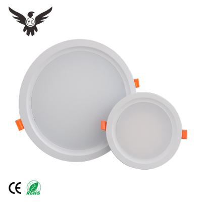 China 2021 New Modern 7W 12W 15W 18W 24W Integrated Anti-glare Ceiling Round Panel Lamp Downlight Fixture Emergency SMD Mini LED for sale