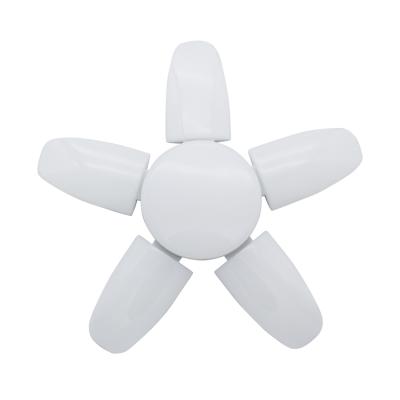 China New Modern Design Energy Saving 5 Leaf 60W Mini Foldable Fan Blade Led Light for sale