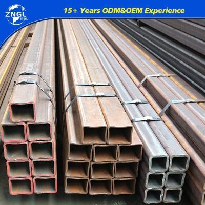 China Alloy Aluminum Pipe Hot Rolled 6082 T651 6061 6063 T5 T6 Al Rectangular Aluminium Square Tube for Decoration for sale