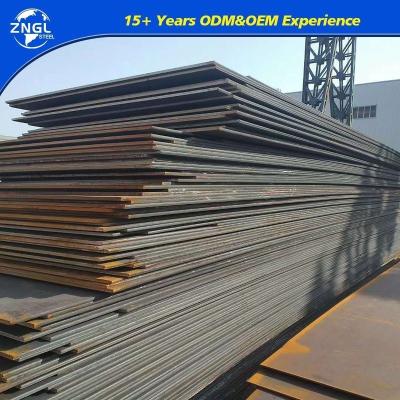 China Q235 Warm/koud gewalst MS Mill Steel Carbon Steel Plate S235jr S235j0 Q235B voor scheepscontainercoatingplate Te koop