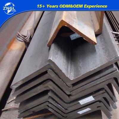 China A36 S235jr S275jr Q235 Q345 Galvanized Carbon Steel Angle Iron for Building Bridge for sale