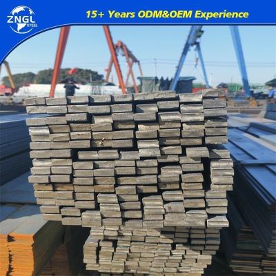 China Customization A36 Mild Steel Flat Bar Hr Ms Flat Bar Carbon Steel Structural Flat Bar for sale