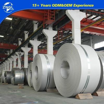 China Round Ss Coils 410 2b Ba Hl Finished 3mm 4mm 5mm Hot Rolled Stainless Steel Coil for sale