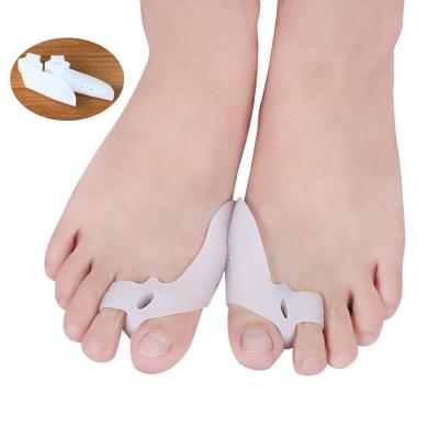 China Soft and Skin Friendly Breathable Elastic Bunion Corrector Pain Relief SEBS Big Toe Separators for Hallux Valgus for Men and Women for sale