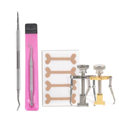 China Durable Professionally Designed Toe Nails Stainless Steel Toenail Tool Sticker Inveterate Foot Care Set for sale