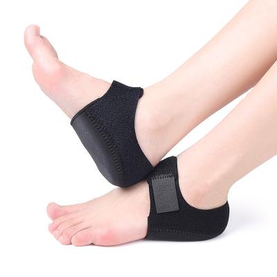 China 2022 Hot Selling Durable Gel Heel Cover Gel Heel Cover Device Adjustable Soft Breathable Heel Protection for sale