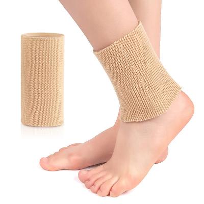 China Adjustable Elasticity Breathable Competitive Price SEBS Sports Ankle Protector Men And Women Stretch Compression Sports Grinding Ankle Protector Foot Cover for sale