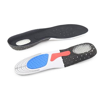 China In Shoe EVA Silicone Gel Athletic Insoles for Shoes Shock Absorption Running and Sports Insole for sale