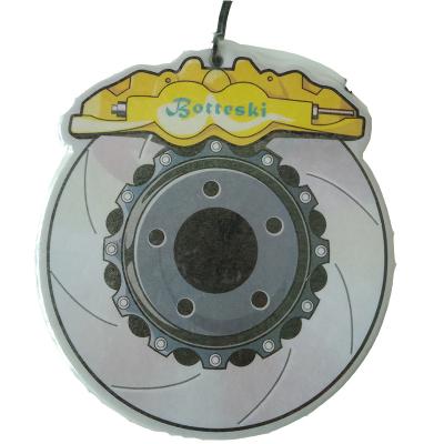 China 2021 Custom Air Freshener Round Shape Paper Car Air Freshener Auto Air Freshener Air Freshener for sale