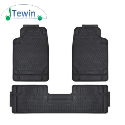 China Best Selling Business Good Quality 3pcs PVC Car Floor Mats Car Mats for sale