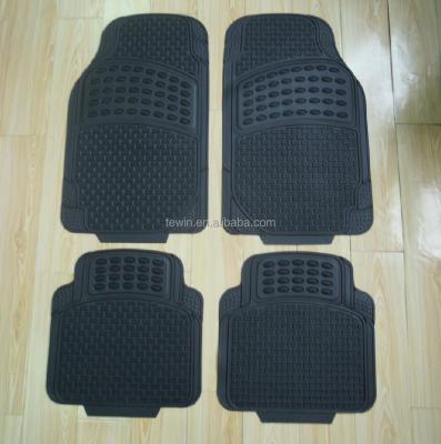 China New 4 Piece Set Car Floor Mats Business Car Foot Mats Floor Mats for sale