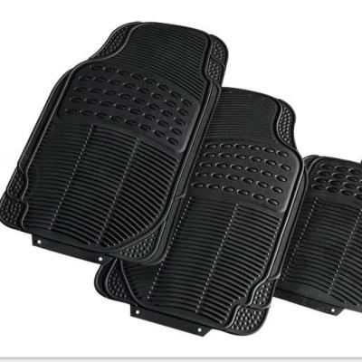 China Soft Business PVC Rubber Can Be Cut Plastic Waterproof Non-slip Easy To Clean Car Mat for sale