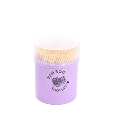 China Natural Bamboo Toothpicks Professional Made High Quality Drop-Resistant Disposable Natural Bamboo Toothpicks for sale