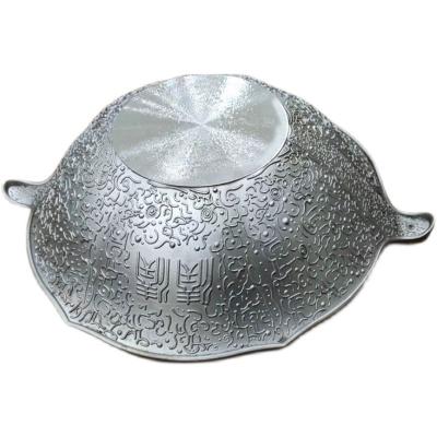 China Stainless steel 304 316 or as customers requirements stainless steel precision cast wok lost wax cast pans for kitchen hot pot to eat household stainless steel cookware for sale