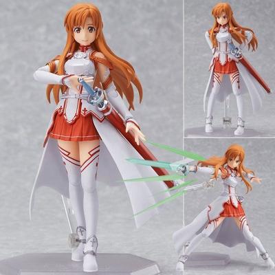 China Cartoon Toy 14CM Sword Art Online SAO Yuuki Asuna Figure Popular Anime Action Numbers Boxed Model Dolls Toys For Kids PVC Ornament for sale