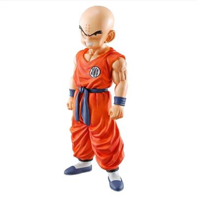 China Cartoon Toy 18cm Dragon Ball Childhood Edition Kuririn PVC Action Number Toys Anime Model Doll Children Gift for sale