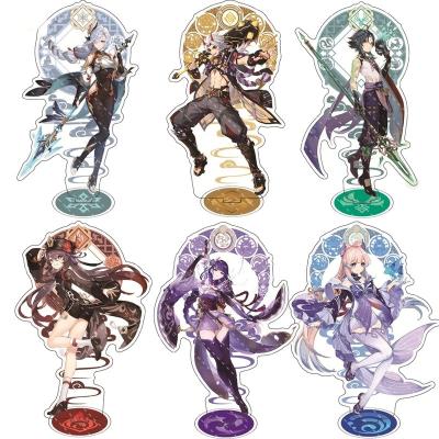 China Japan 99 Kamisato Ayato Ayato Itto Gorou Xiao Acrylic Stand Styles Game Genshin Impact Stand Sign Key Chain Gifts Styles Plate Desk Decor for sale