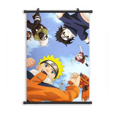 China Modern Japanese Classic Art Character Painting Plastic Narutos Anime Home Decoration Wall Hanging Scrolls Canvas Print Picture Poster for sale