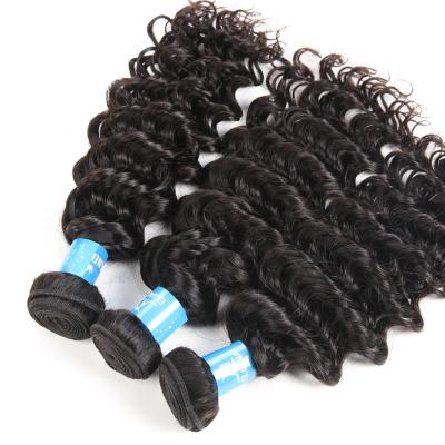 China Deep Wave 10A 11A Grade Wholesale Price Brazilian Virgin Hair Weave Bundles for sale