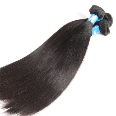 China Hot Selling Virgin Silky Straight Human Hair Straight Weave Super Wave Double Drawn Hair for sale