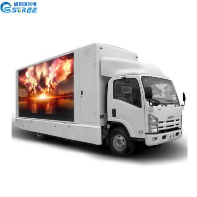 China Outdoor Advertising Led Screen Advertising Car P4 P5 P6 P8 P10 Mobile LED Display Truck for sale