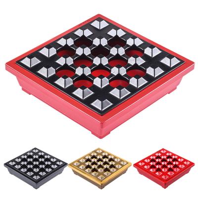 China 7.2 Inch Large Square Shape Household Zinc Alloy Hotel Outdoor Zinc Alloy Cigar Ash Tray Ash Tray for sale