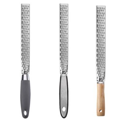 China Multifunctional Kitchen Viable Stainless Steel Food Coconut Cheese Machine Zester Handheld Manual Grater for sale