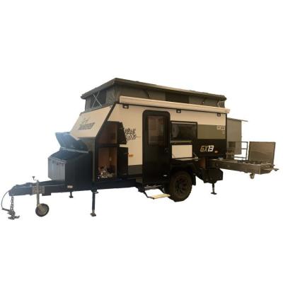 China Factory direct sale outdoor light weight travel off road campers and rvs china motorhomes caravan travel trailers for sale