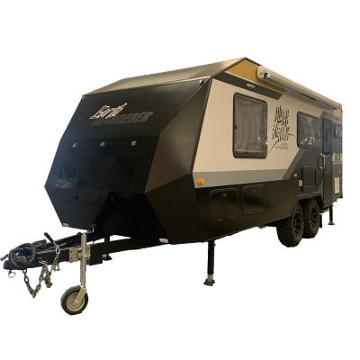 China Outdoor travel for youngers off road travel trailer convenient mobile camper caravan luxury home large space trailers for sale