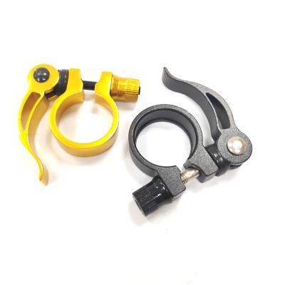 China Wholesale Aluminum Alloy YT Bicycle Parts Quick Release BMX MTB Road Bike Seat Clamp for sale