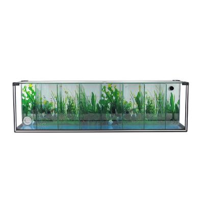 China Assemblable Glass 3 in 1 Tall Mini Reptile Greenhouse, Rainforest Habitat Double Hinged Door with Screen Vent Mini Reptile Greenhouse for sale