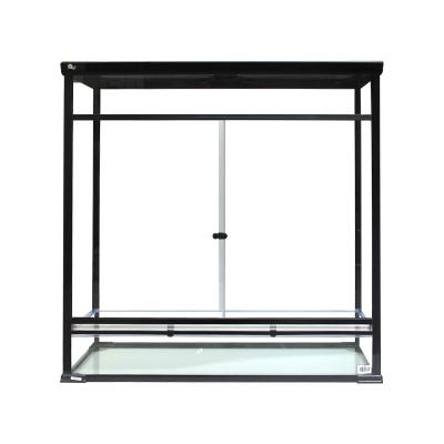 China Assemblable Glass 3 in 1 Tall Mini Reptile Greenhouse, Rainforest Habitat Double Hinged Door with Screen Vent Mini Reptile Greenhouse for sale