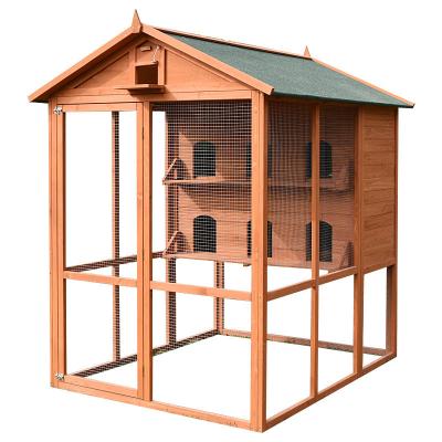 China Strong Sustainable Wooden Chicken House Pet And Board Chicken Utilizing Joint Mortise Tenon Technology Can Be Used All Year Round for sale