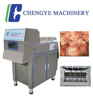 China 304 Stainless Steel Beef Meat Slicer Frozen Meat Cutter 2000kg Per Hour CE Certification for sale