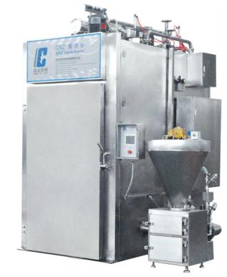 China Smoking Smoker 250kg 500kg Sausage Sausage Smoked Meat Machine for sale