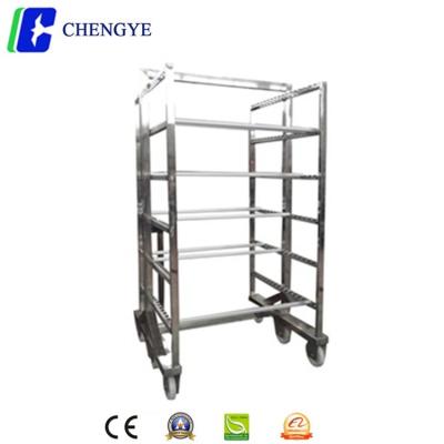 China SUS304 Stainless Steel Sausage Cart for Smokehouse for sale