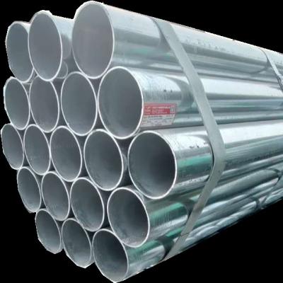 China ASTM A53 Gi Welded ERW Pipes Mild Low Carbon Round Galvanized Steel Tubes for sale