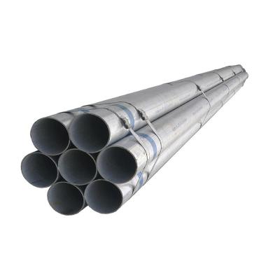 China Round Galvanized Steel Pipe As Construction Building Materials Steel Tube for sale