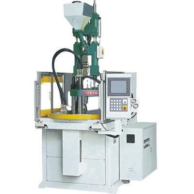 China VERTICAL Small 35T PVC Round Table Vertical Plastic Injection Molding Machine for sale