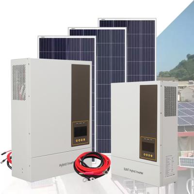 China Home solar power system hot sale solar inverter is used for low frequency grid pure sine wave solar power inverter for sale