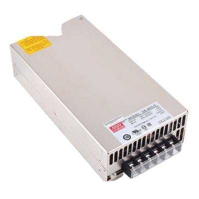 China MeanWell SE-600-5 600W 5V AC Input Range Selected By AC-DC Switch SE-600-5 Single Output DC Integrated Fan Changing Power Supply for sale