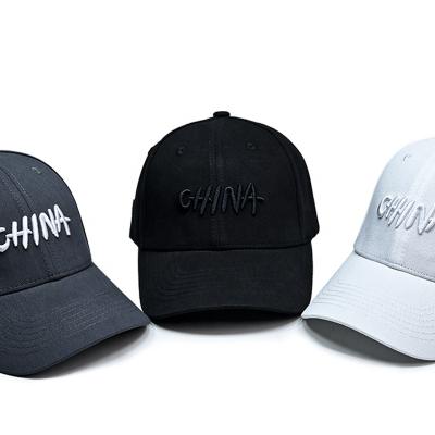 China JOINT Wholesale Factory Custom Design 3D Logo Letter Embroidery Baseball Hat Blank Gorras Plain SportBack Buckle Hat for sale