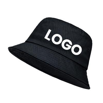 China Wholesale custom hats the summer Sun and sunscreen logo cotton bucket spring outdoor unisex fisherman's hats for sale