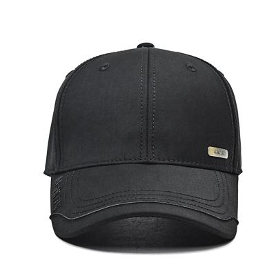 China JOINT LOGO Small Label Series Custom Urban Outdoor Crown Curved Brim High Improved 6 Page Hardtop Baseball Cap for sale