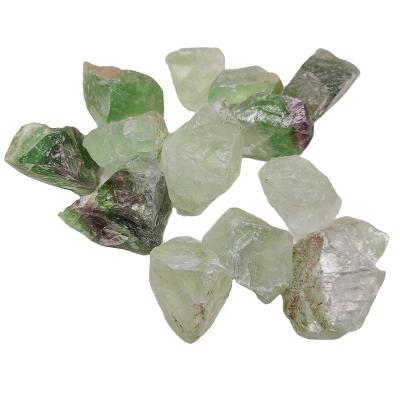 China Raw China Natural Green Flourite for sale